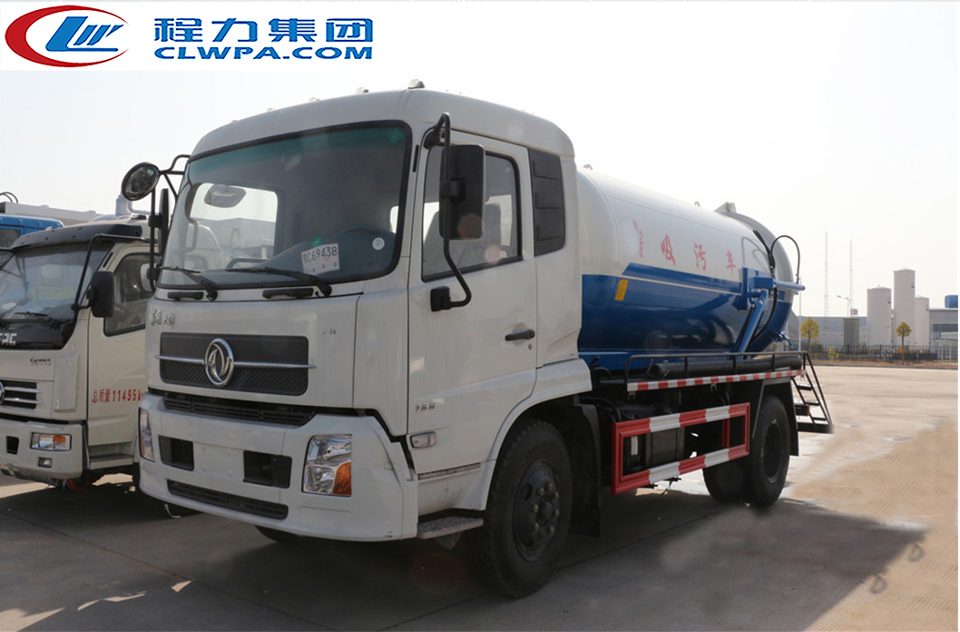 东风天锦(10方)CLW5161GXWD5吸污车_05