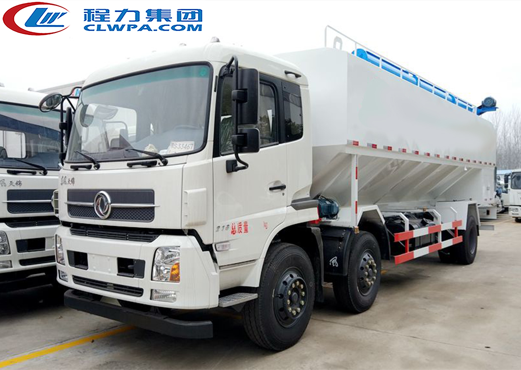 天锦小三轴15吨饲料运输车_06