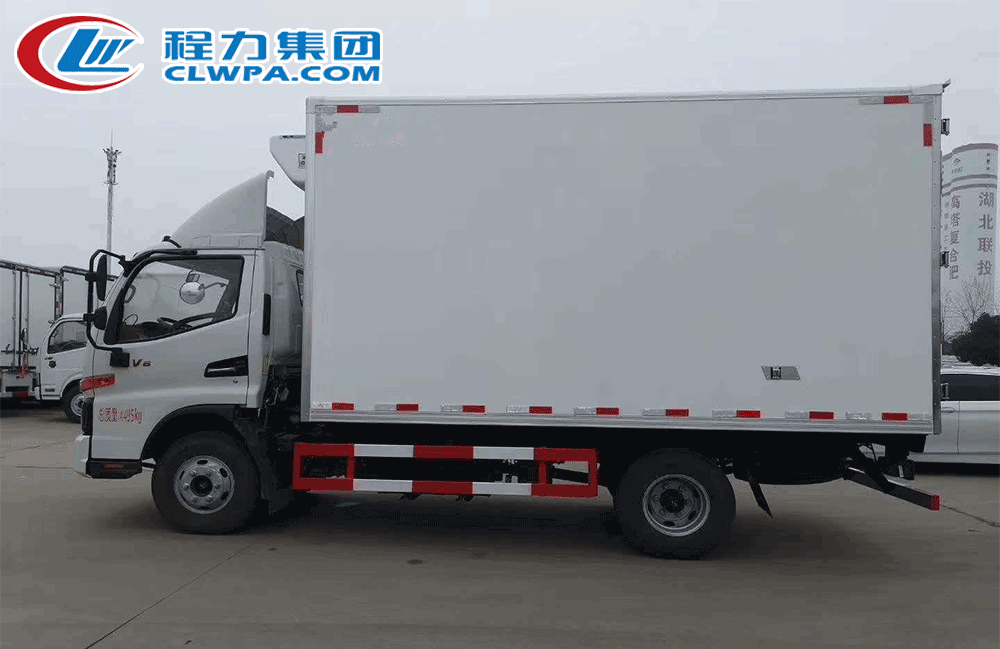 国六江淮骏铃V6冷藏车_09