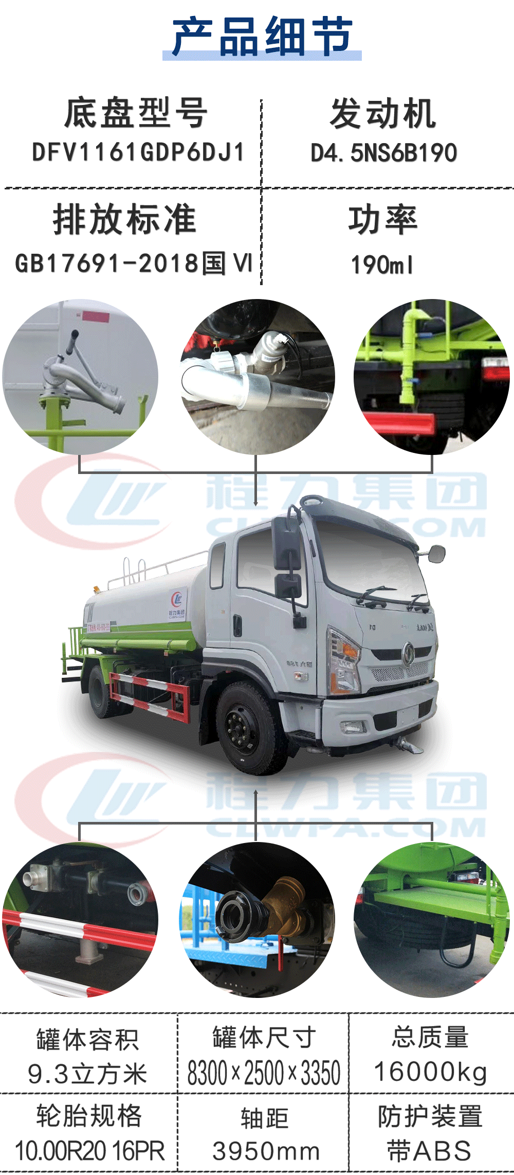 国六东风专底D1L洒水车_16