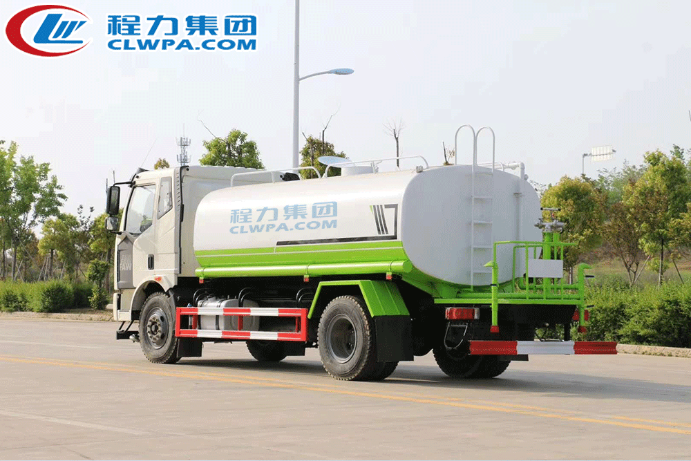 解放J6单桥14方洒水车_10