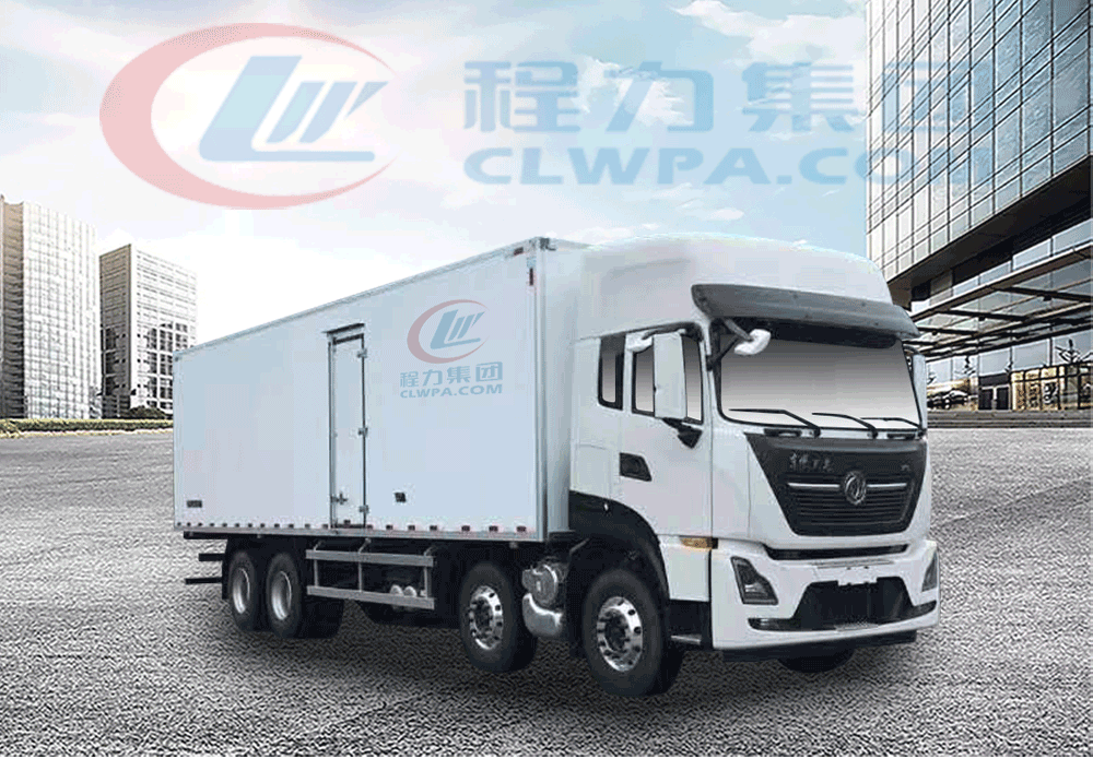 国六东风天龙前四后八冷藏车_02
