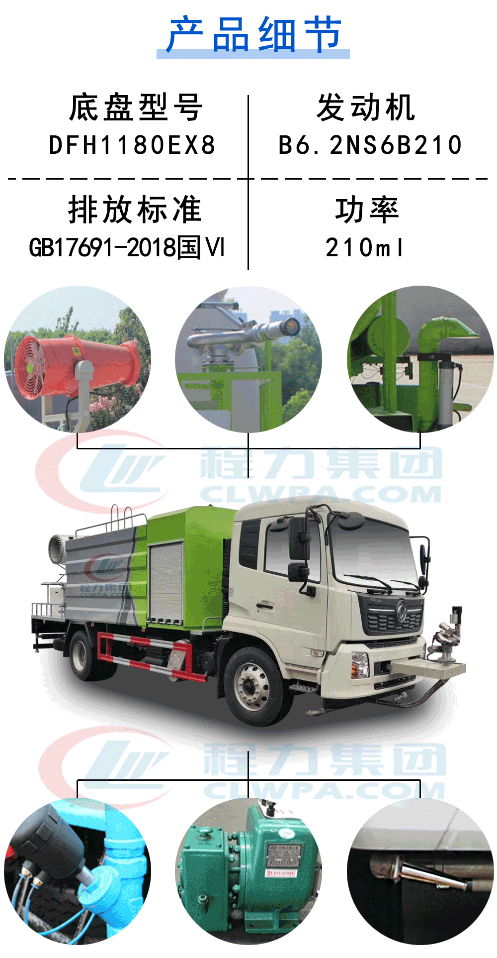 国六东风天锦多功能抑尘车_18