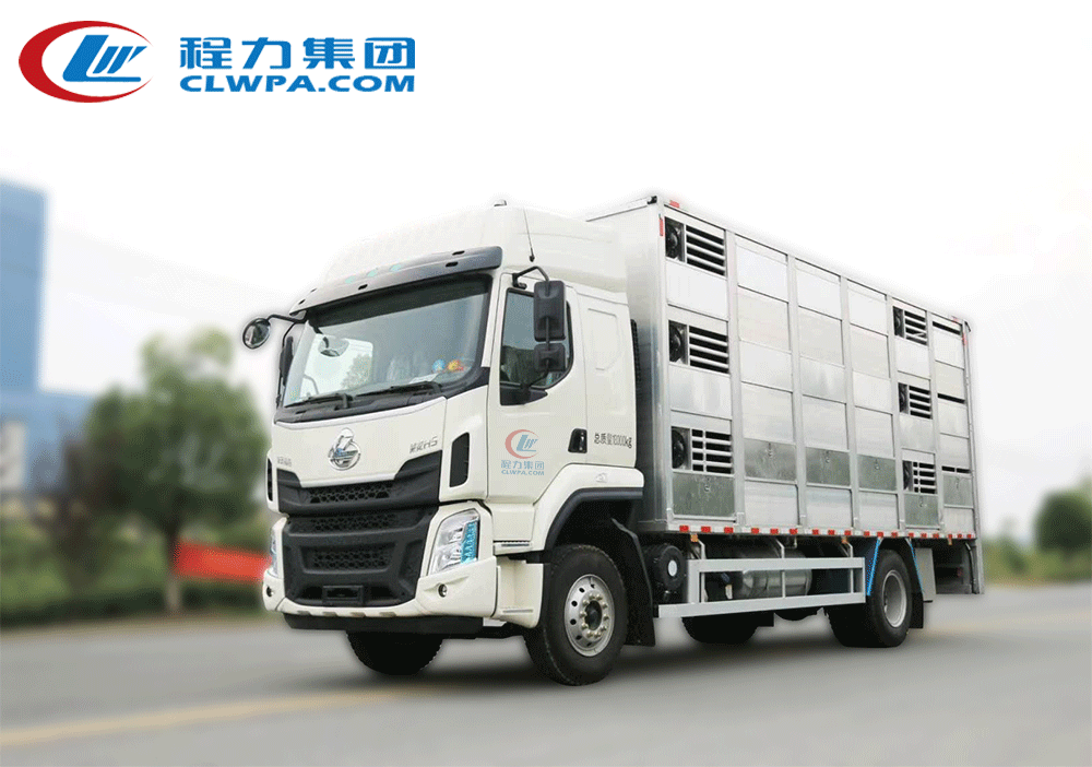 国六柳汽单桥H5畜禽运输车_12