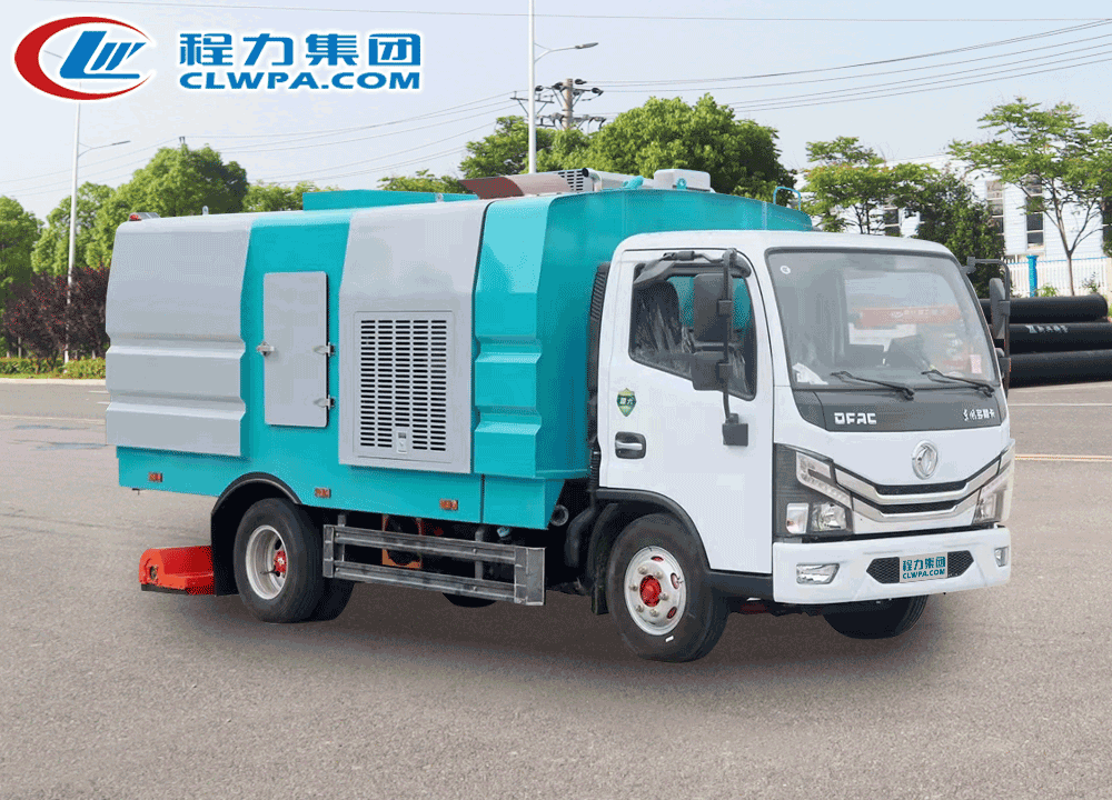 国六东风多利卡6方后置吸尘车_06