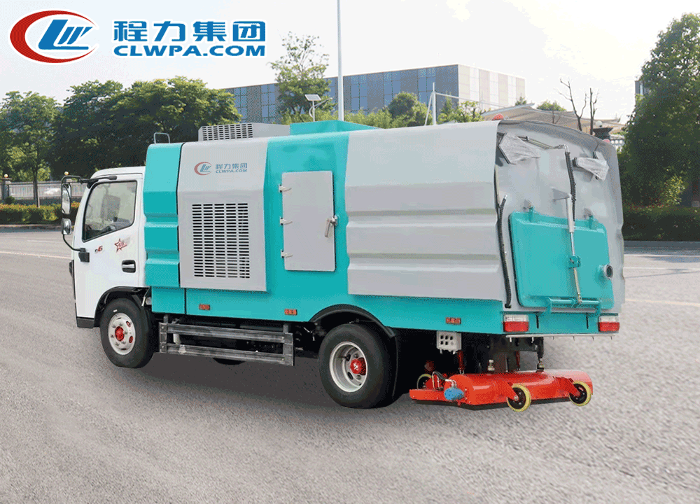 国六东风多利卡6方后置吸尘车_10