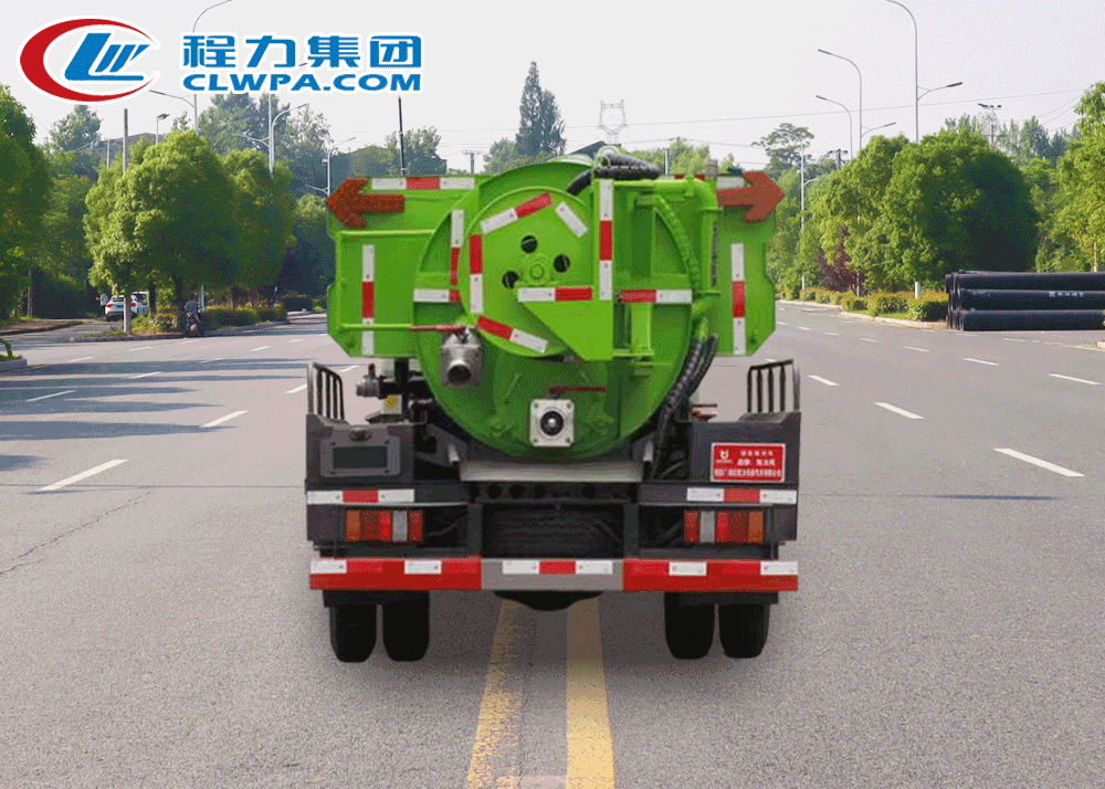 国六江铃顺达清洗吸污车_11