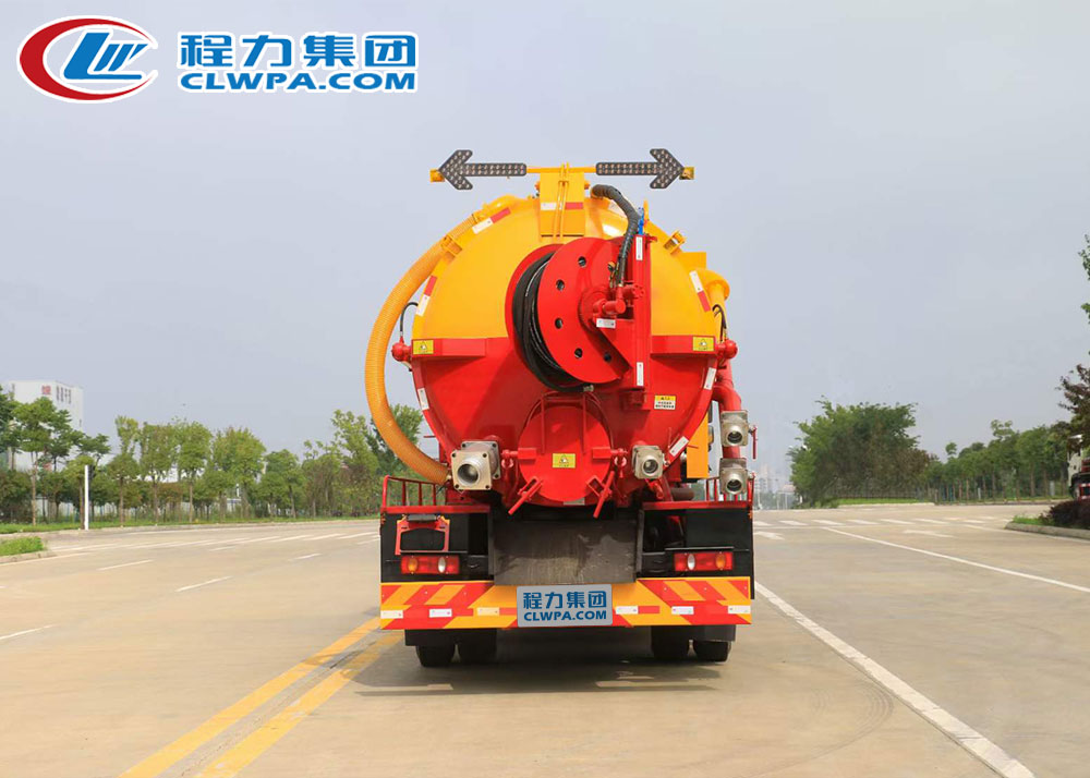 国六东风天锦清洗吸污车_11
