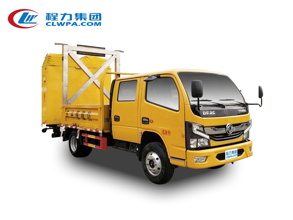 国六东风多利卡D6防撞缓冲车