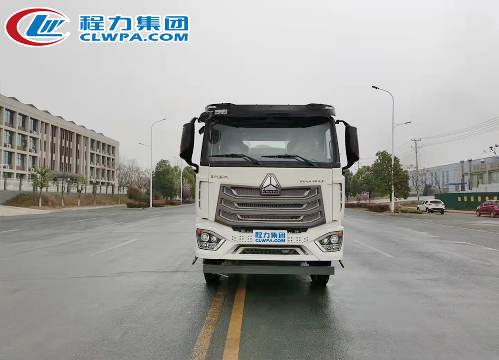 国六重汽豪沃单桥洒水车_07