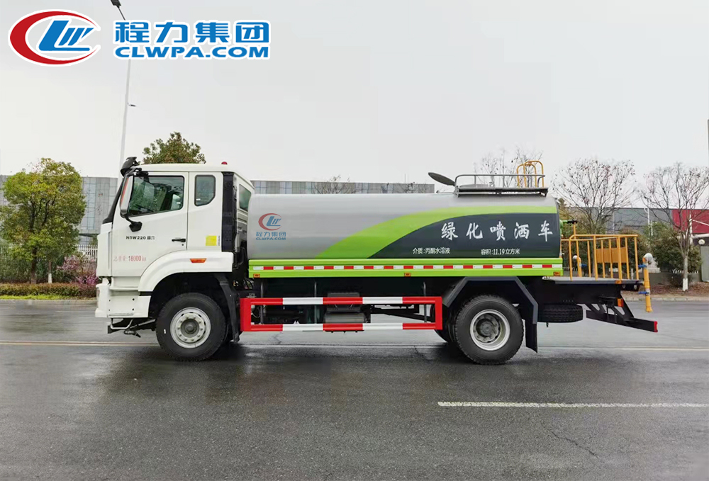国六重汽豪沃单桥洒水车_09